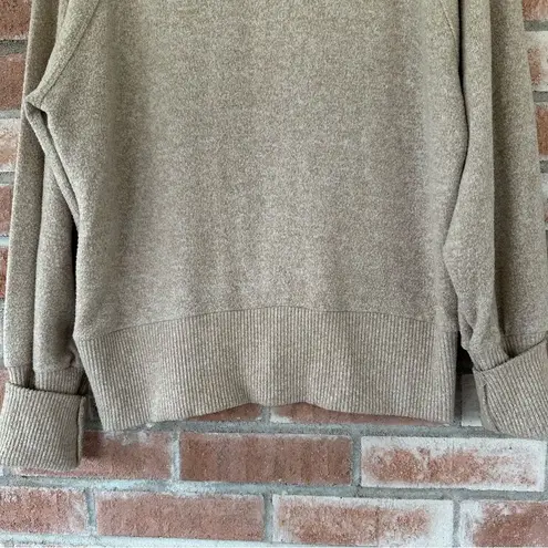 Maeve Anthropologie Mock Neck Sweater Women’s Small Beige Tan