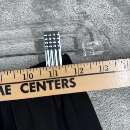 Susan Graver A-Line Skirt Women Pull On Elastic Waist Neutral Casual Black XS