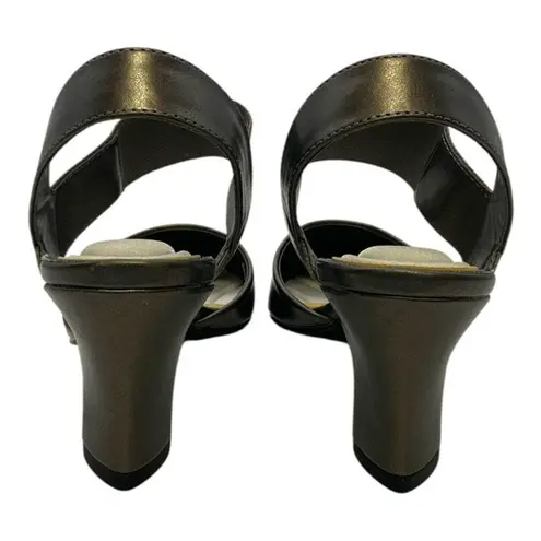 Easy Street Vibrant Slingback Pump Pewter US Women's 9.5N