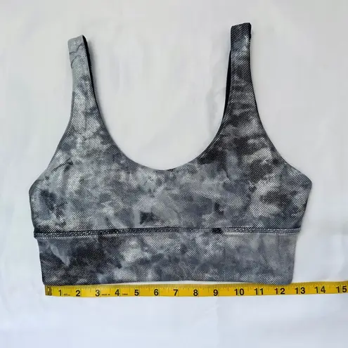 Lululemon  Align Bra Shine A/B - Diamond Dye Starlight Graphite Grey Diffuse - 8 - Image 12