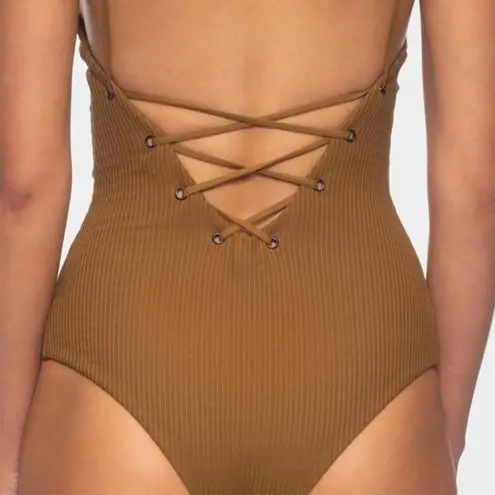 Tavik One Piece Strappy Ribbed One Piece S
