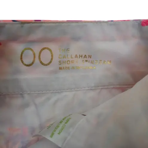 Lilly Pulitzer  Women's 00 5" Callahan Shorts in Sea Salt and Sun Multi Print