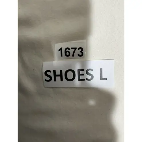 Fioni Womans Black Faux Suede Side Zip Ankle Boots Heels 7.5 W