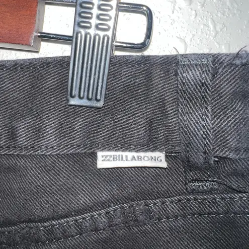 Billabong  Black‎ Jean Shorts High-Waisted Classic