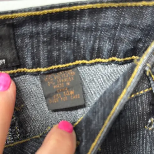 Ashley Stewart Black Straight Leg Jeans