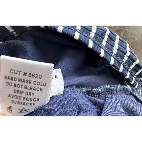 Robin Piccone 4 Sailor Lace UP Front Plunge One-Piece swimsuit