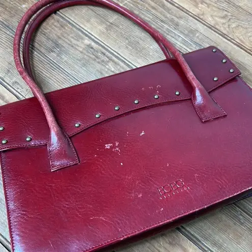 BCBGMAXAZRIA Vintage 1980s BCBG Max Azria leather handbag