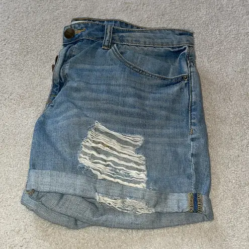 Blue Sneakpeek Distressed Jean Shorts Size L