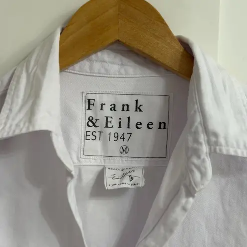 Frank & Eileen Eileen Relaxed Button Up Shirt Famous Denim, Size Medium - Image 5