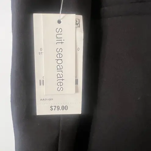 Suit Separates Womens Career Dress Pants Black Straight Fit Plus Size 20W NWT