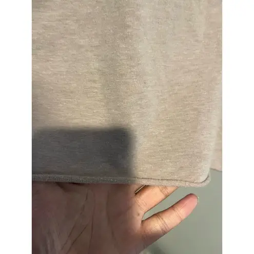 Harmony Balance Cropped shirt sleeve sweatshirt top size Large Pink