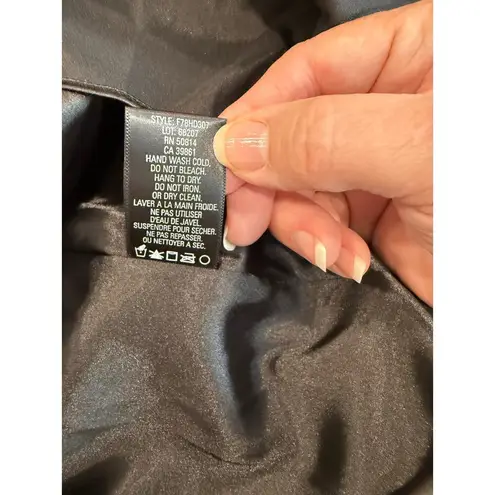 Tahari Pull On Pleated Mini A-Line Skirt 100% Silk Paisley Cream Women's Size 12