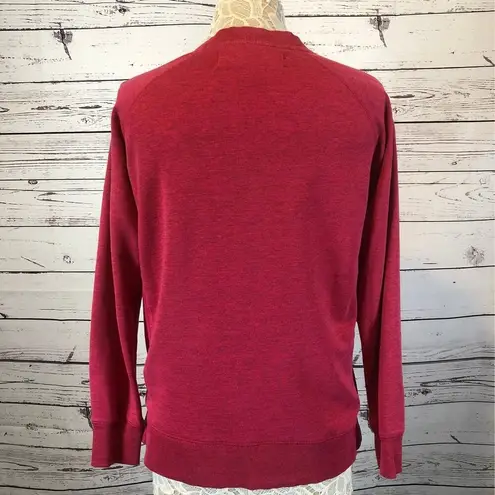 Fox Racing Fox riders co V neck sweater in a pink with black size medium