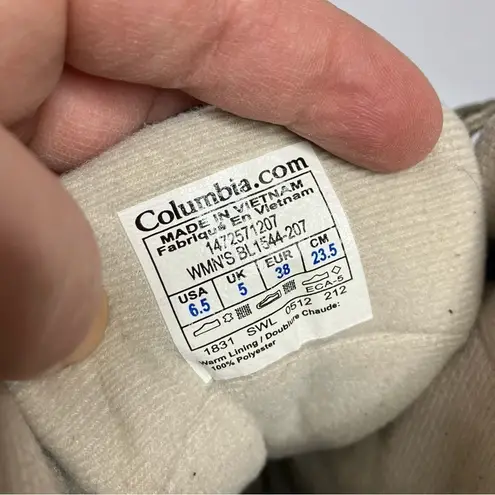 Columbia Column Bugaboot waterproof lace up boots snow boots size‎ 6.5