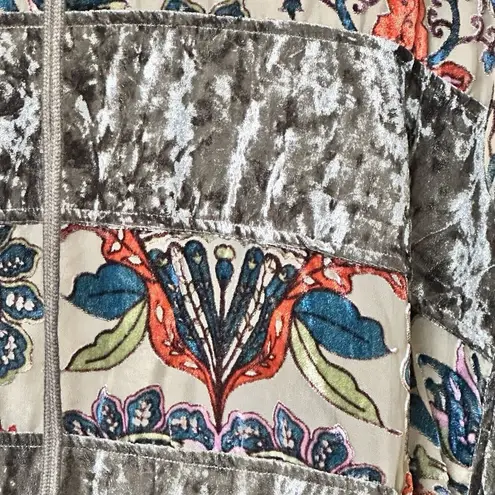 Adore S Olive Crushed Velvet Dolman Sleeve collared Pullover Poncho oversized Green Size 8