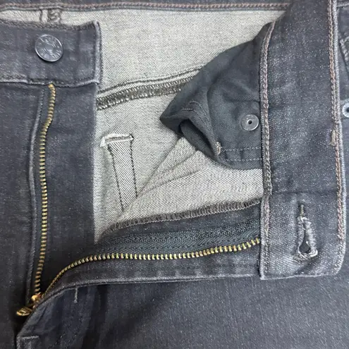 Edwin “Elin” Cropped Jeans in Blackstone Black Size 32