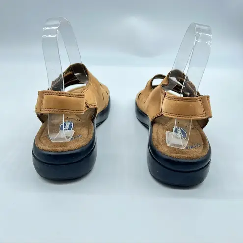 Dr. Scholl's Women's Holly Double Air Pillow Tan Suede Sandals