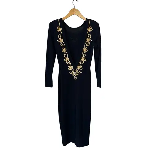 Vintage 1980’s Fusion Wool Blend Plunging V