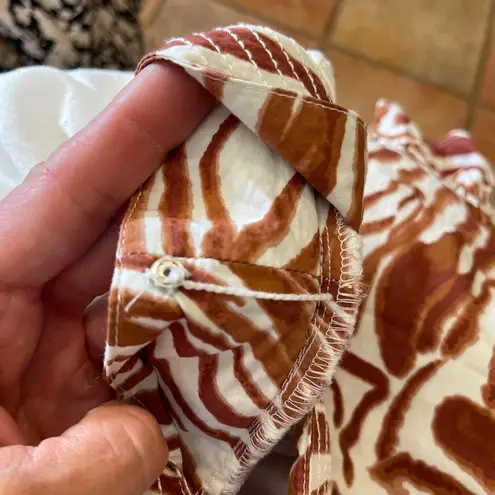 Love the Label smocked eyelet top large White