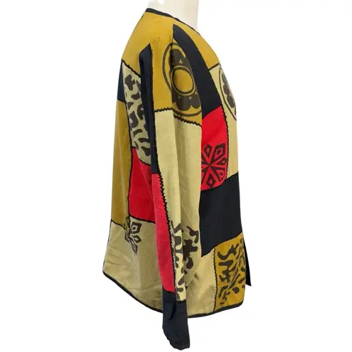 Allure Jacket, XL, Ethnic Print Red