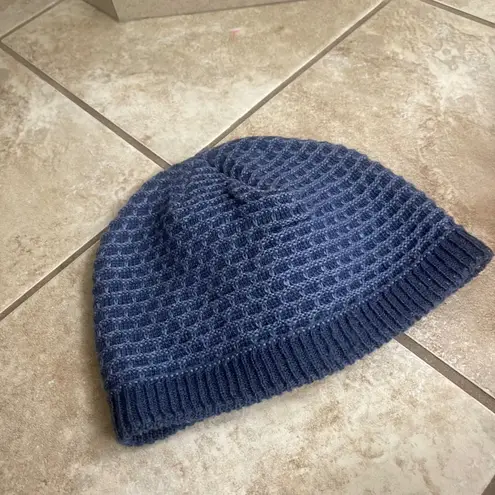 Columbia  Womens Hat Beanie Knit Blue Soft Warm Winter Outdoor One Size