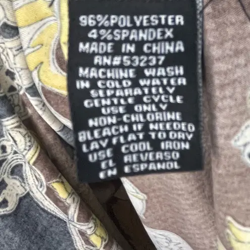 Mlle Gabrielle Floral lightweight Sleeveless SunDress - Women’s Size Large