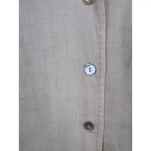 Cottagecore Irish Linen Cutwork Blouse – Richard Malcolm Petite PS Size 8P