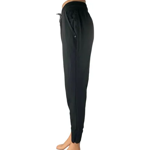 Jaanuu Women's Black Drawstring High Waisted Jogger Medical Scrub Pants Size XS