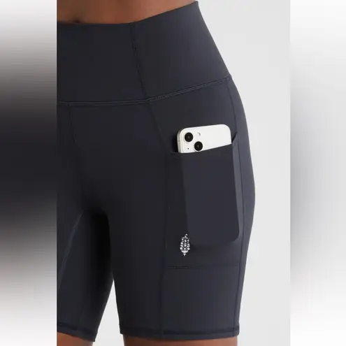 NWT Free People Movement Never Better Pocket Bike Shorts Black XS (0