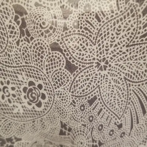 💕TRINITY💕 Mini Dress ~ Grey Paisley Floral Print Medium Gray