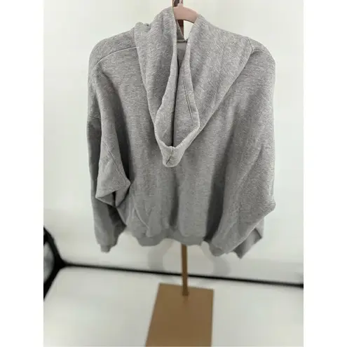 SKIMS NWT Heather gray cotton fleece classic pullover hoodie size 4X