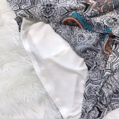 Dina Be -Pretty Spring Paisley Dress-EUC-Sz Small