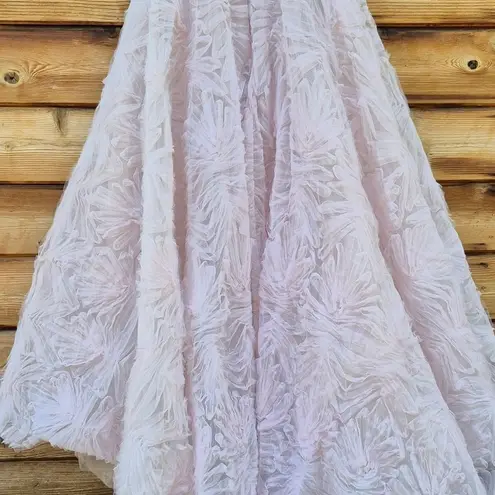 Mac Duggal 20584 Strapless Front Bow Knot Tulle Gown Dress