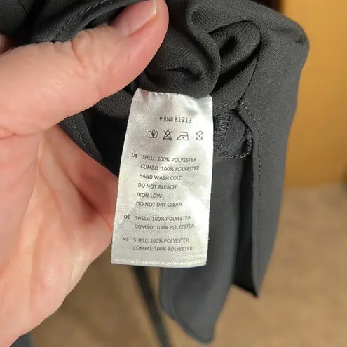 Cooper and Ella Women Black Long Sleeve Blouse Size Medium