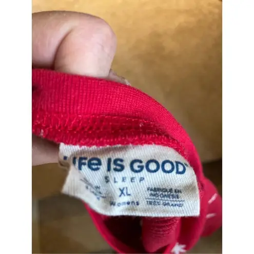 Life is Good  PJ crop top size XL (A6)