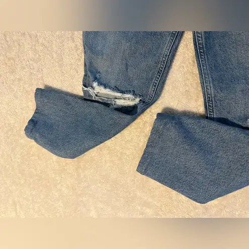 AGOLDE *  wilder distressed denim high waist jeans size 23