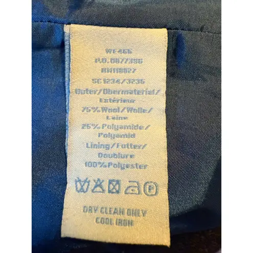 Boden USA Boden Wool Blend Coat Charcoal black Classic preppy boho Y2K 8 academia whimsi