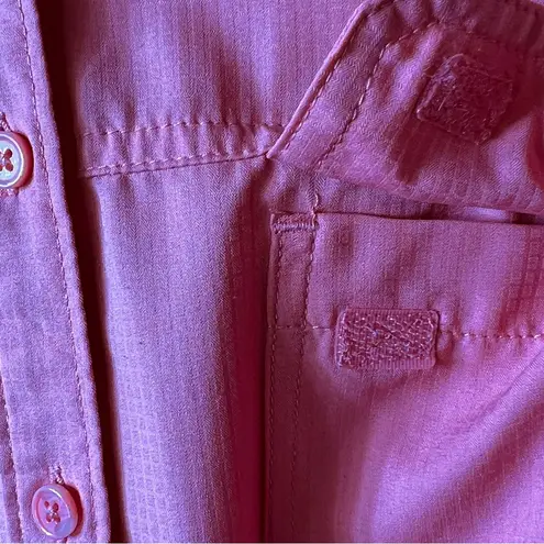 Bit & Bridle Medium Button Front Short Sleeve Shirt w/Velcro Close Pocke…