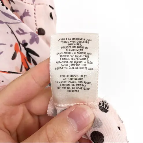 VANESSA VIRGINIA Garden Pop Floral Polka Dot S Pink