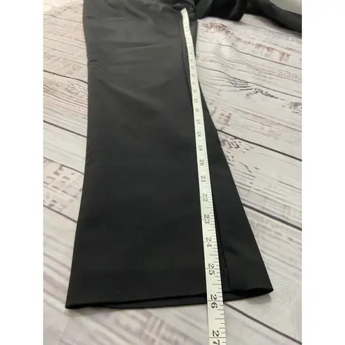 Van Heusen Van Huesen Modern Fit Pants Womens 4 Black Extensible Stretch 25.5 Inseam