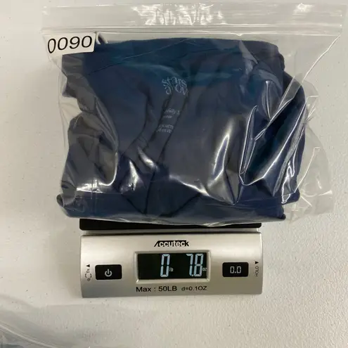 Stars Above NEW women's blue button down collared soft lounge pajama top large