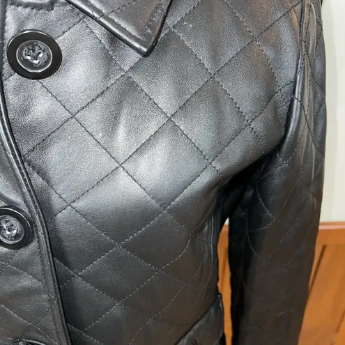 wilson's leather Super Cool Wilson’s Black Quilted Leather Jacket!