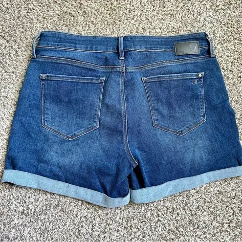 🦋 Mavi Highrise Denim Cuffed Shorts Size 12 Casual Blue