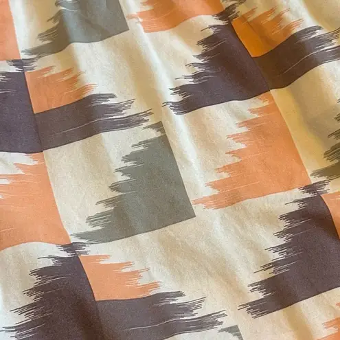 prAna Franny Romper Sleeveless Racerback Shorts Pockets Fun Print Size Medium