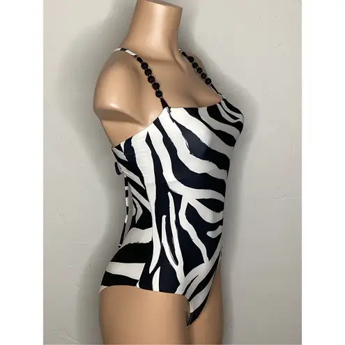 Boston Proper New. animal print swimsuit Large. Retails $127