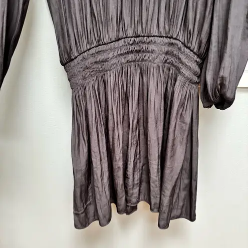 Ramy Brook Lauren Cold Shoulder Mini Dress in Black Small