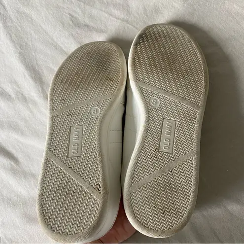 Old Navy  White Basic Leather Sneakers