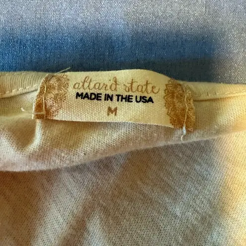 Altar'd State Nashville Fringe Beige Women's Top