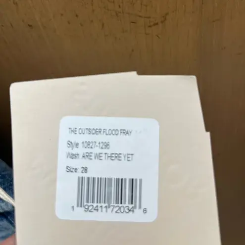 NWT Mother Denim The Dodger Flood Loose Fit Jeans in Mediterranean Muse Blue 28