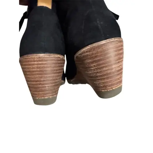 Dr. Scholls Women's Black Wedge Ankle Bootie Size 8